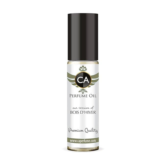 CA Perfume Impression of Bois D'hiver Unisex Fragrance Oil Woody Floral Musk Scent Long Lasting Perfumes for Women & Men Travel Size TSA Ready Mini Parfum Body Oil Roll-on 0.33 Fl Oz 10ml
