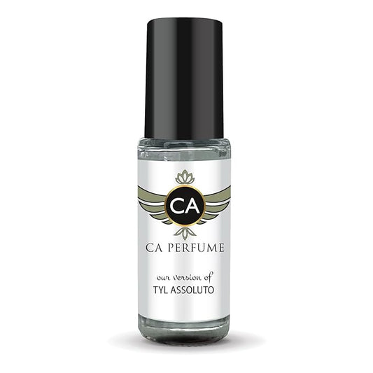 CA Perfume Impression of Tyl Assoluto Unisex Perfume Oil Floral Scent Long Lasting Fragrance for Women and Men Travel Size Mini Perfume Sample TSA Ready Body Oil Roll-on 0.14 Fl Oz 4ml