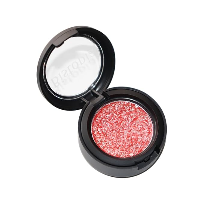 Bistopia Glitter Eyeshadow Collection, 14 Shades, Shimmer Pressed Powder, Metallic and Iridescent Colors (Monarch)