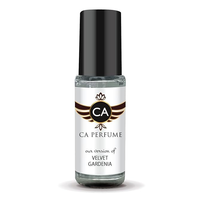 CA Perfume Impression of Velvet Gardenia Unisex Perfume Oil Amber Floral Scent Long Lasting Fragrance for Women and Men Travel Size Mini Perfume Sample TSA Ready Body Oil Roll-on 0.14 Fl Oz 4ml