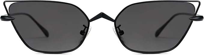 SOJOS Small Cateye Sunglasses Fashion Narrow Fun Designer Sun Glasses SJ1127A