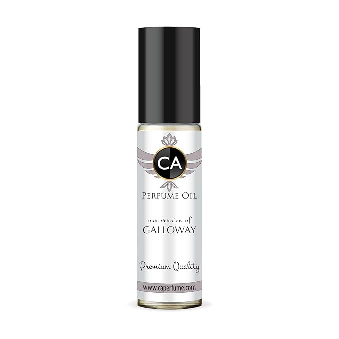 CA Perfume Impression of Galloway Unisex Fragrance Oil Citrus Aromatic Scent Long Lasting Perfumes for Women & Men Travel Size TSA Ready Mini Parfum Body Oil Roll-on 0.33 Fl Oz 10ml