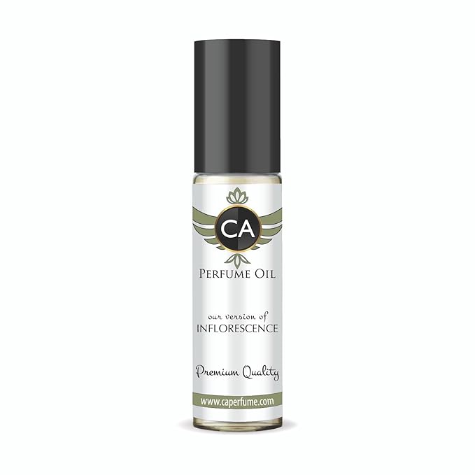 CA Perfume Impression of Inflorescence for Women Fragrance Oil Floral Scent Long Lasting Perfumes for Women Travel Size TSA Ready Mini Parfum Body Oil Roll-on 0.33 Fl Oz 10ml