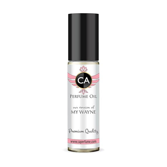 CA Perfume Impression of My Wayne for Women Eau De Parfum Floral Scent Long Lasting Perfumes for Women Travel Size TSA Ready for Day and Night Wear 0.33 Fl Oz 10ml