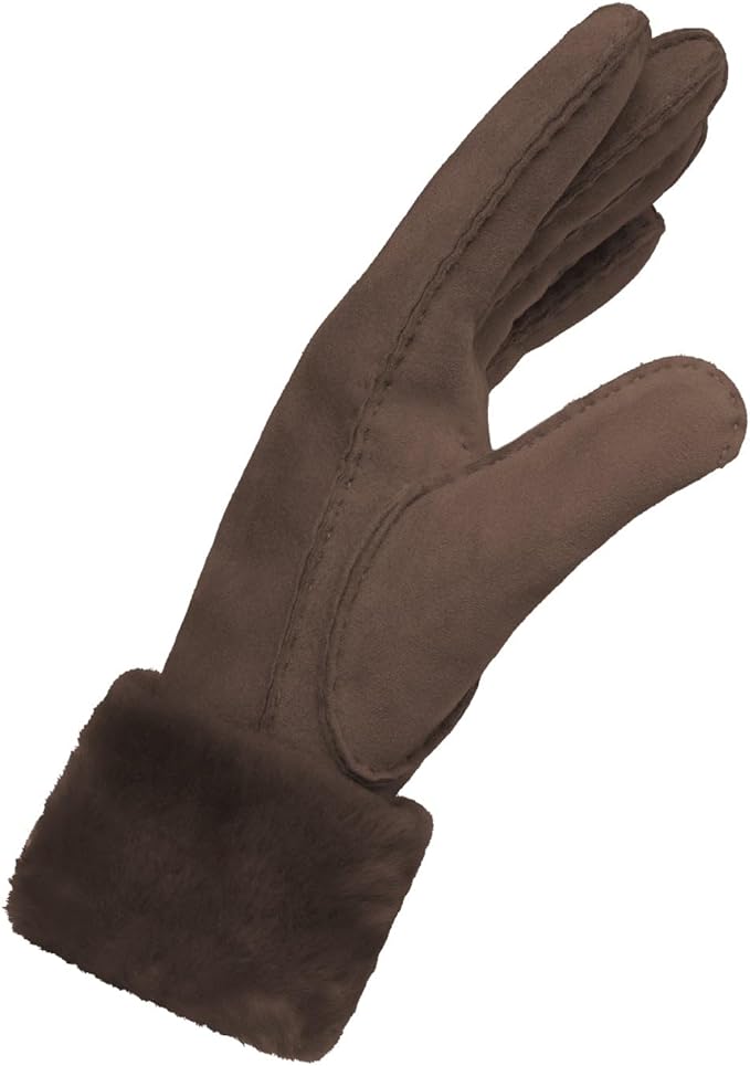 UGG womens Turn Cuff Water Resistant Sheepskin Gloves