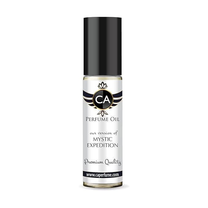 CA Perfume Impression of Mystic Expedition Unisex Fragrance Oil Oriental Spicy Scent Long Lasting Perfumes for Women & Men Travel Size TSA Ready Mini Parfum Body Oil Roll-on 0.33 Fl Oz 10ml