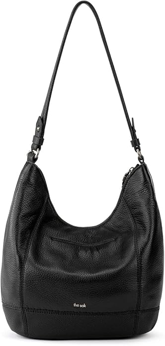 The Sak Sequoia Hobo Bag - Premium Large Leather Women's Handbag for Everyday & Travel - Durable Purse With Zipper Pocket