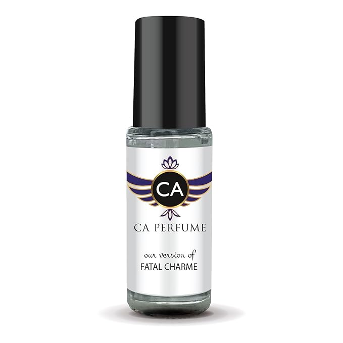 CA Perfume Impression of Fatal Charme Unisex Perfume Oil Floral Woody Musk Scent Long Lasting Fragrance for Women and Men Travel Size Mini Perfume Sample TSA Ready Body Oil Roll-on 0.14 Fl Oz 4ml