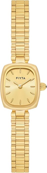 Gold Watches for Women Vintage Ladies Wrist Watches Stainless Steel Dainty Small Gold Watch with Link Removal Tools and Gift Box for Women and Love Ones