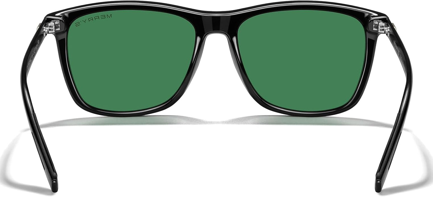 MERRY'S Unisex Polarized Aluminum Sunglasses Vintage Sun Glasses For Men/Women S8286