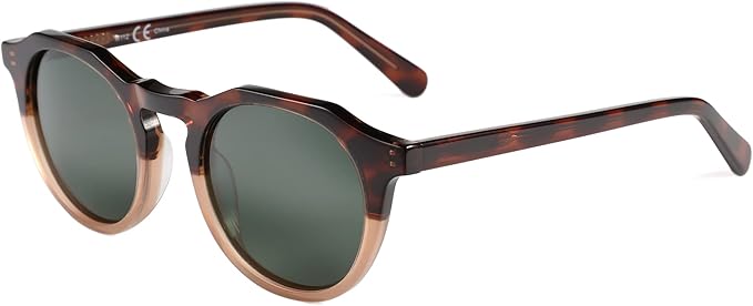 ZENOTTIC Vintage Round Polarized Sunglasses for Men Women UV400 Protection