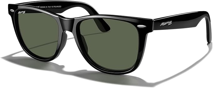 MERRY'S Classic Square Shape Polarized Sunglasses for Womens Mens Retro Designer UV400 Sun Glasses S6140