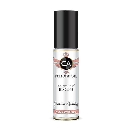 CA Perfume Impression of Bloom for Women Eau De Parfum Floral Scent Long Lasting Perfumes for Women Travel Size TSA Ready for Day and Night Wear 0.33 Fl Oz 10ml