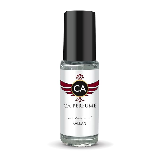 CA Perfume Impression of Kallan Unisex Fragrance Oil Amber Spicy Scent Long Lasting Perfumes for Women & Men Travel Size TSA Ready Mini Parfum Body Oil Roll-on 0.14 Fl Oz 4ml