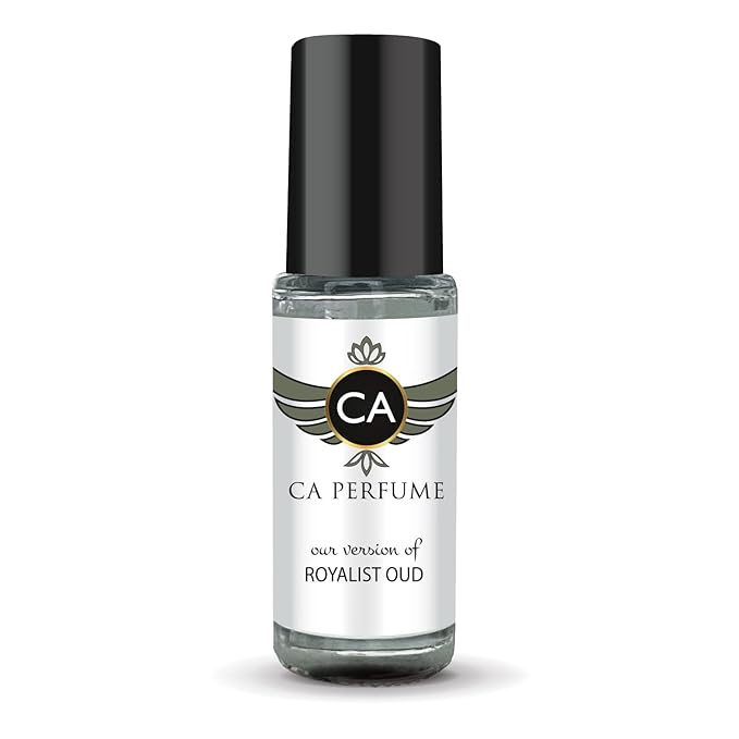 CA Perfume Impression of Royalist Oud Unisex Perfume Oil Amber Fougere Scent Long Lasting Fragrance for Women and Men Travel Size Mini Perfume Sample TSA Ready Body Oil Roll-on 0.14 Fl Oz 4ml