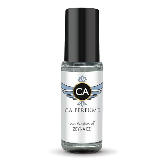 CA Perfume Impression of Zeyna EZ for Men Perfume Oil Woody Spicy Scent Long Lasting Cologne for Men Travel Size Mini Perfume Sample TSA Ready Body Oil Roll-on 0.14 Fl Oz 4ml