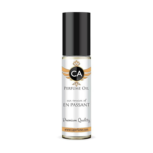CA Perfume Impression of En Passant Unisex Fragrance Oil Floral Green Scent Long Lasting Perfumes for Women & Men Travel Size TSA Ready Mini Parfum Body Oil Roll-on 0.33 Fl Oz 10ml