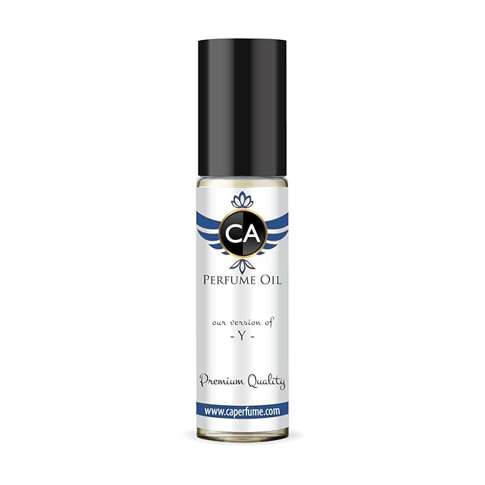 CA Perfume Impression of Y for Men Fragrance Oil Chypre Fruity Scent Long Lasting Cologne for Men Travel Size TSA Ready Mini Parfum Body Oil Roll-on 0.33 Fl Oz 10ml