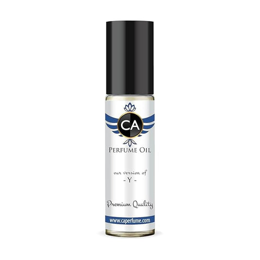 CA Perfume Impression of Y for Men Fragrance Oil Chypre Fruity Scent Long Lasting Cologne for Men Travel Size TSA Ready Mini Parfum Body Oil Roll-on 0.33 Fl Oz 10ml