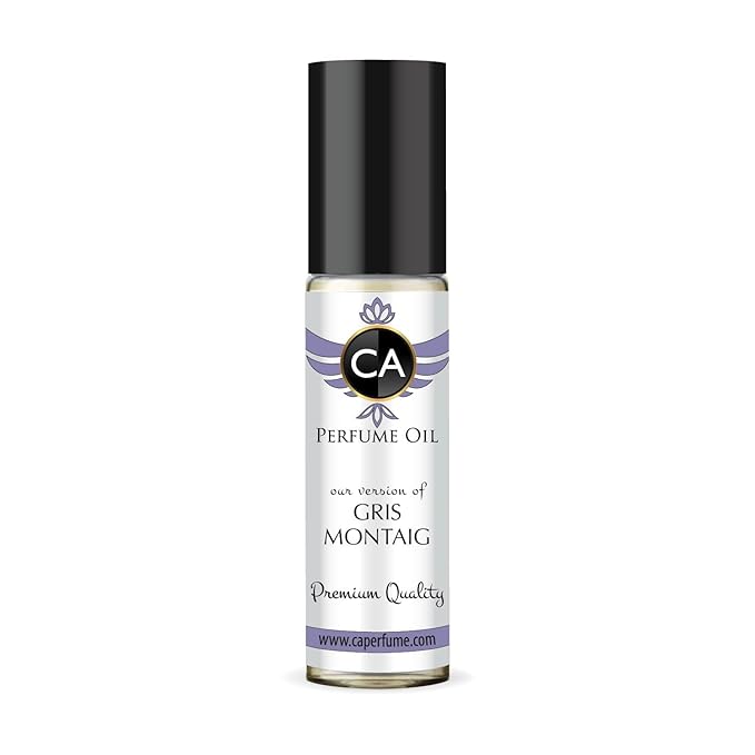 CA Perfume Impression of Gris Montaig for Women Fragrance Oil Chypre Floral Scent Long Lasting Perfumes for Women Travel Size TSA Ready Mini Parfum Body Oil Roll-on 0.33 Fl Oz 10ml