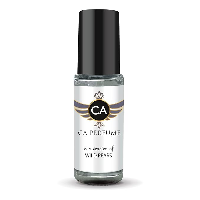 CA Perfume Impression of Wild Pears Unisex Fragrance Oil Aromatic Fruity Scent Long Lasting Perfumes for Women & Men Travel Size TSA Ready Mini Parfum Body Oil Roll-on 0.14 Fl Oz 4ml