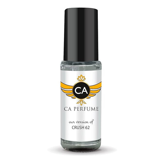 CA Perfume Impression of Crush 62 for Women Fragrance Oil Vanilla Scent Long Lasting Perfumes for Women Travel Size TSA Ready Mini Parfum Body Oil Roll-on 0.14 Fl Oz 4ml