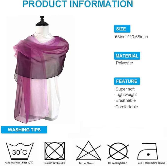 Xyueanlo Scarfs for Women Lightweight Fashion Floral Printed Scarves Neck Scarf Sunscreen Wraps Shawls