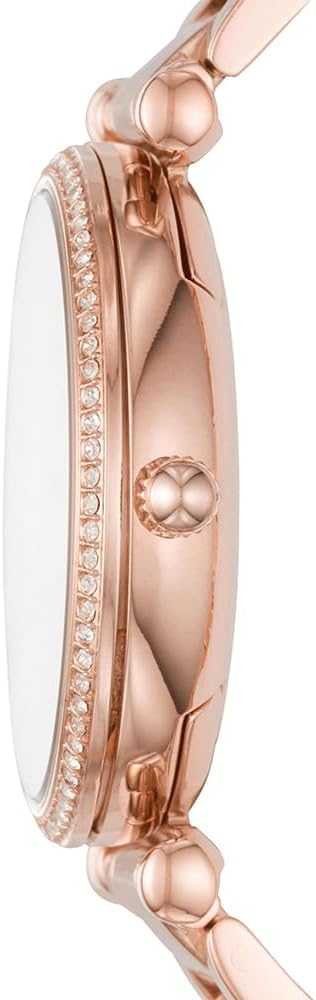 Fossil Women's Carlie Quartz Stainless Steel Three-Hand Watch