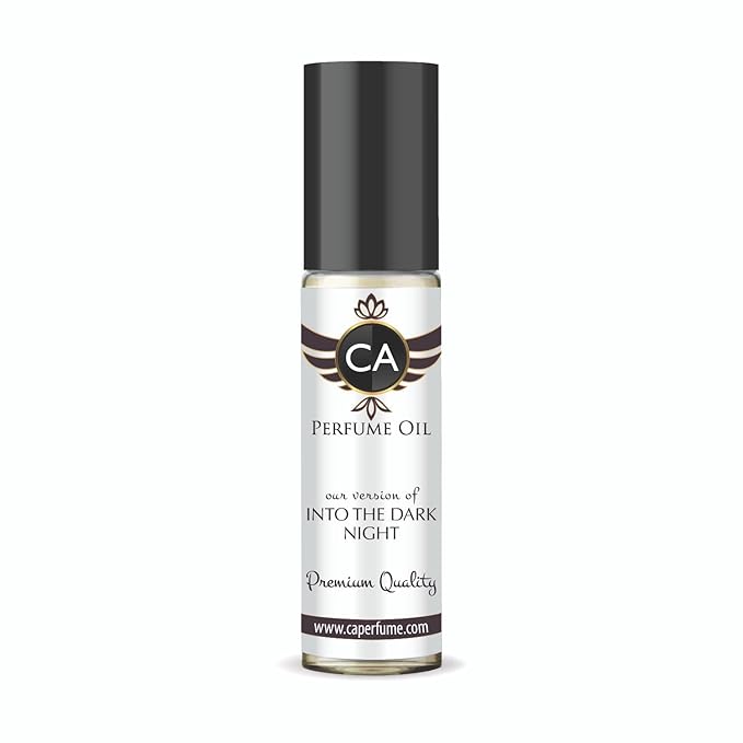 CA Perfume Impression of Into The Dark Night for Women Fragrance Oil Floral Scent Long Lasting Perfumes for Women Travel Size TSA Ready Mini Parfum Body Oil Roll-on 0.33 Fl Oz 10ml