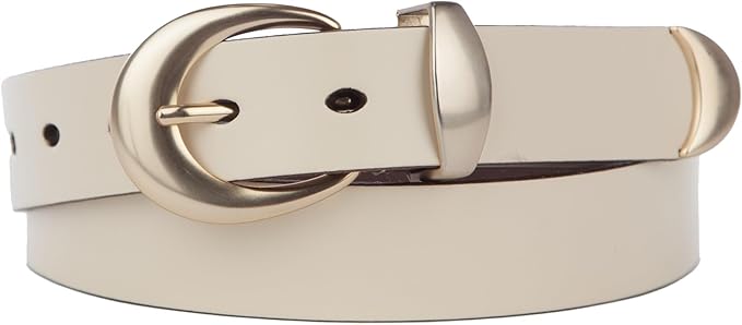 Lucky Brand Women's Fashion Leather Belt | Stylish | Trend | Classic | Modern | Jean | Pant | Skirt | Dress