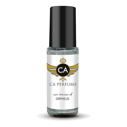 CA Perfume Impression of Orpheus Unisex Perfume Oil Woody Chypre Scent Long Lasting Fragrance for Women and Men Travel Size Mini Perfume Sample TSA Ready Body Oil Roll-on 0.14 Fl Oz 4ml