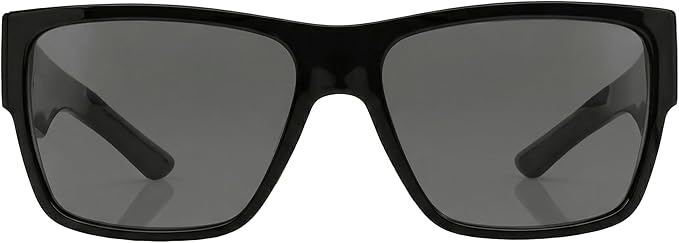 MAXJULI XL 152mm Fashion Sunglasses for Big Wide Heads Men Women TR90 Ultralight UV400 Protection Sun Glasses 8145（Black/Grey）