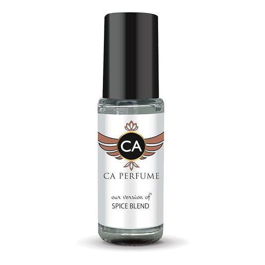 CA Perfume Impression of Spice Blend Unisex Perfume Oil Amber Spicy Scent Long Lasting Fragrance for Women and Men Travel Size Mini Perfume Sample TSA Ready Body Oil Roll-on 0.14 Fl Oz 4ml