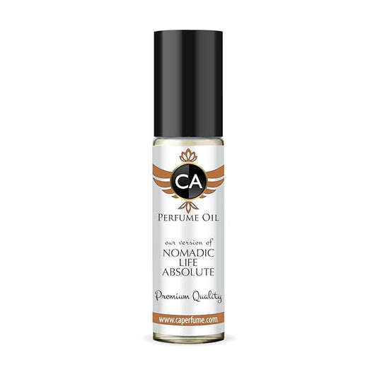 CA Perfume Impression of Nomadic Life Absolute for Women Fragrance Oil Chypre Fruity Scent Long Lasting Perfumes for Women Travel Size TSA Ready Mini Parfum Body Oil Roll-on 0.33 Fl Oz 10ml