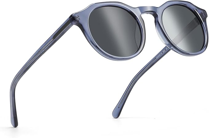 ZENOTTIC Vintage Round Polarized Sunglasses for Men Women UV400 Protection