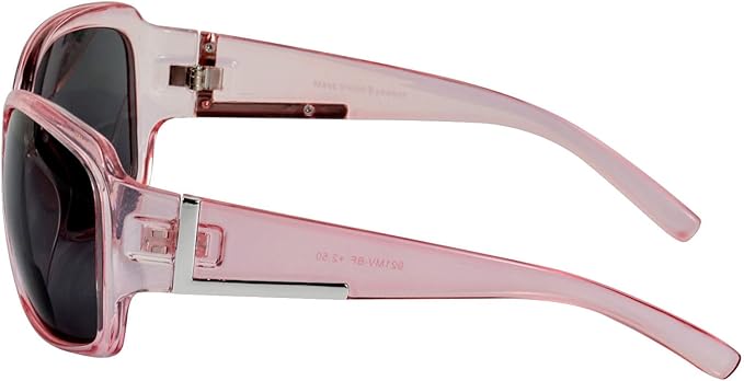 Bifocal Sunglasses 'The Fashionista' Women's Designer Outdoor Reading Glasses with UV400 Protection (2 Pack)