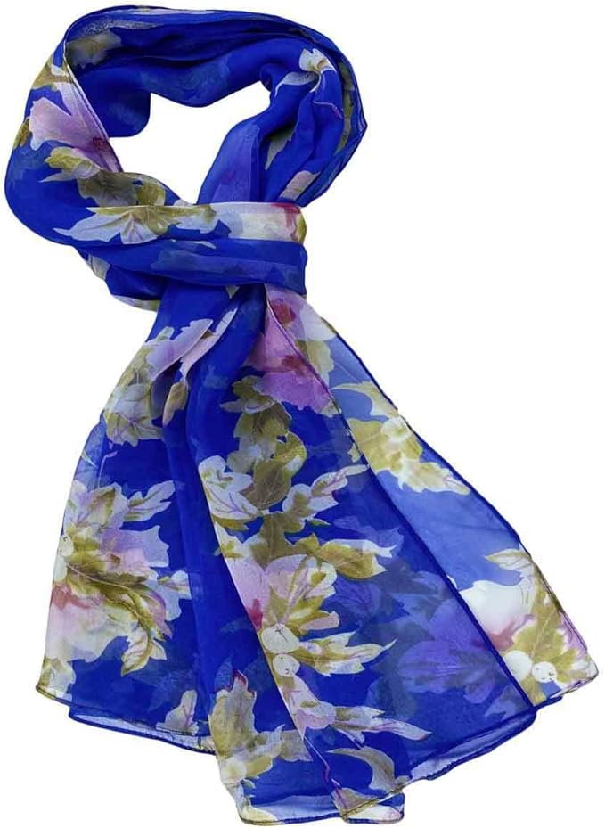 Xyueanlo Scarfs for Women Lightweight Scarves Fashion Print Floral Pattern Scarf Shawls