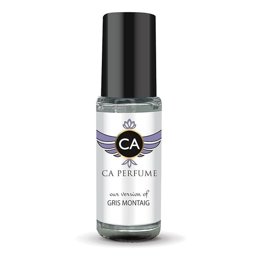 CA Perfume Impression of Gris Montaig for Women Perfume Oil Chypre Floral Scent Long Lasting Perfumes for Women Travel Size Mini Perfume Sample TSA Ready Body Oil Roll-on 0.14 Fl Oz 4ml