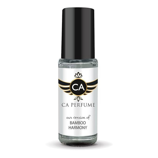 CA Perfume Impression of Bamboo Harmony Unisex Fragrance Oil Citrus Aromatic Scent Long Lasting Perfumes for Women & Men Travel Size TSA Ready Mini Parfum Body Oil Roll-on 0.14 Fl Oz 4ml