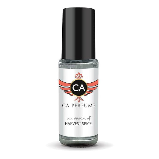 CA Perfume Originals Harvest Spice Unisex Fragrance Oil Spicy Scent Long Lasting Perfumes for Women & Men Travel Size TSA Ready Mini Parfum Body Oil Roll-on 0.14 Fl Oz 4ml