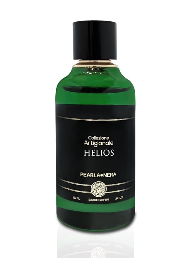 HELIOS, Arabian Cologne for Men (Parfum Men). Warm Gourmand, Vanilla & Coffee Scent Accords. Arab Perfume. Perfume Arabe para Hombre 3.4 Oz