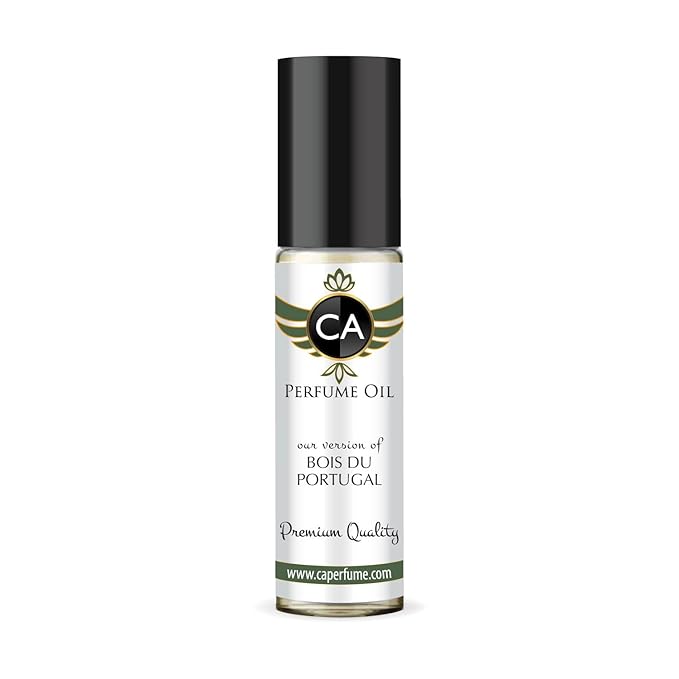 CA Perfume Impression of Bois Du Portugal for Men Perfume Oil Amber Woody Scent Long Lasting Cologne for Men Travel Size TSA Ready Mini Parfum Body Oil Roll-on 0.33 Fl Oz 10ml