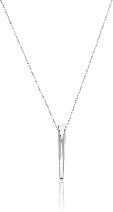 OAK & LUNA - Personalized Pillar Bar Necklace with Diamond Options - Custom Inscription Engraved Pendant - Up to 4 Names - Jewelry Gift for Women, Her, Mother For Mother's Day, Christmas