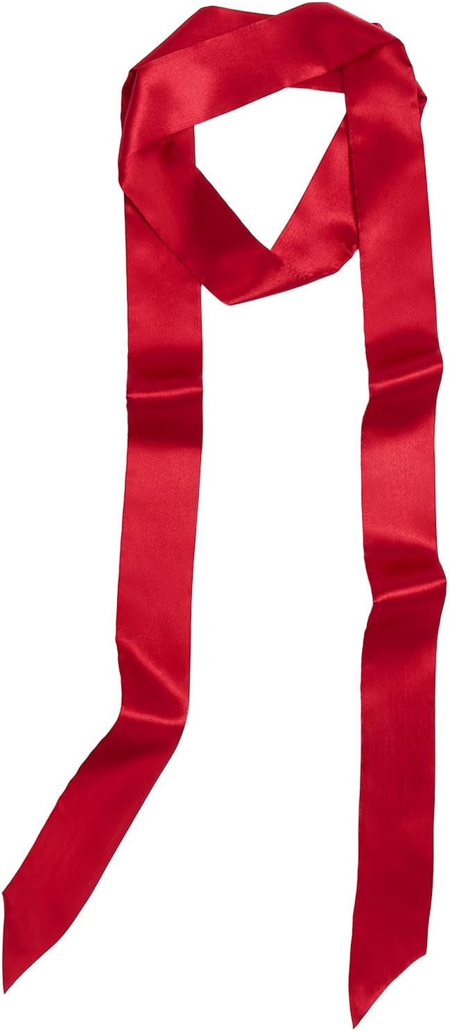Solid Color Neck Scarf Purse Narrow Scarf Handbags Skinny Twill Hair Scarves Women Fashion Accessories Bag Charms