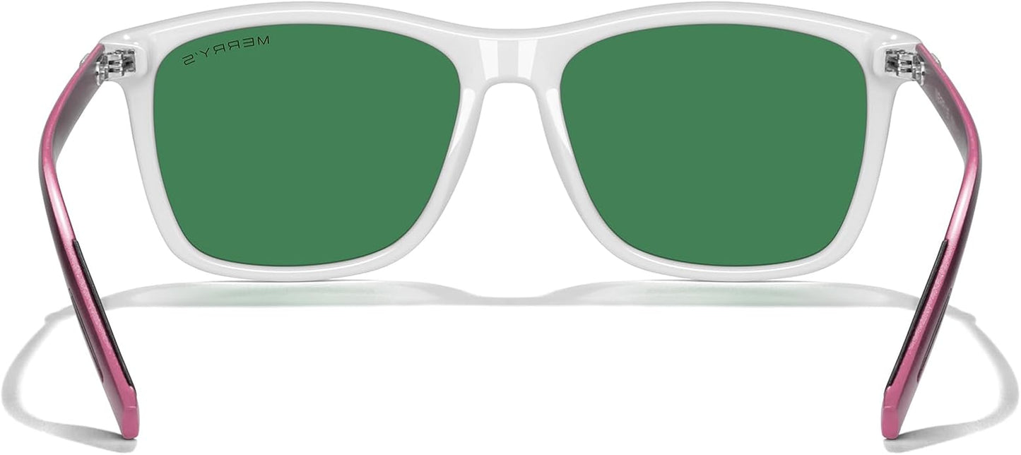 MERRY'S Unisex Polarized Aluminum Sunglasses Vintage Sun Glasses For Men/Women S8286