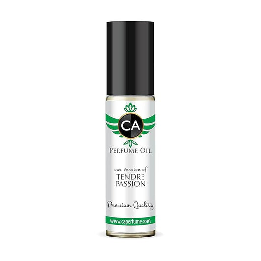 CA Perfume Impression of Tendre Passion for Women Fragrance Oil Floral Scent Long Lasting Perfumes for Women Travel Size TSA Ready Mini Parfum Body Oil Roll-on 0.33 Fl Oz 10ml