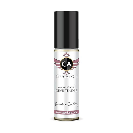CA Perfume Impression of Devil Tender for Women Fragrance Oil Floral Scent Long Lasting Perfumes for Women Travel Size TSA Ready Mini Parfum Body Oil Roll-on 0.33 Fl Oz 10ml