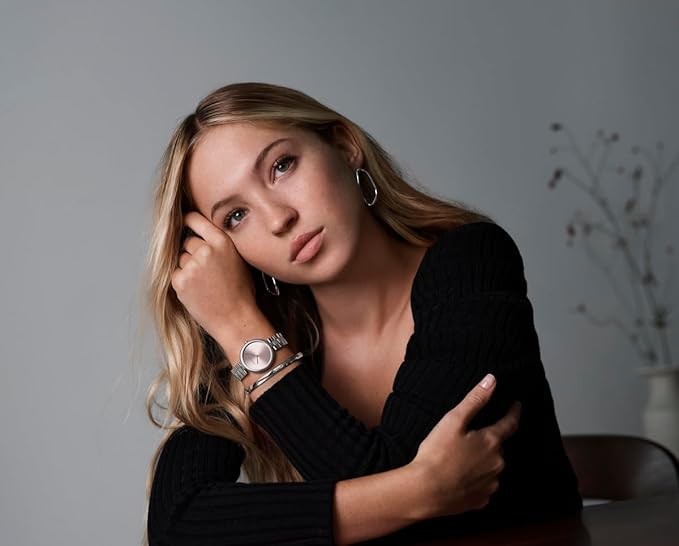 Calvin Klein Gleam - Women's 2H Quartz Watch Stainless Steel - Water Resistant 3 ATM/30 Meters - A Timeless Elegance for Her Everyday Lifestyle - 32 mm