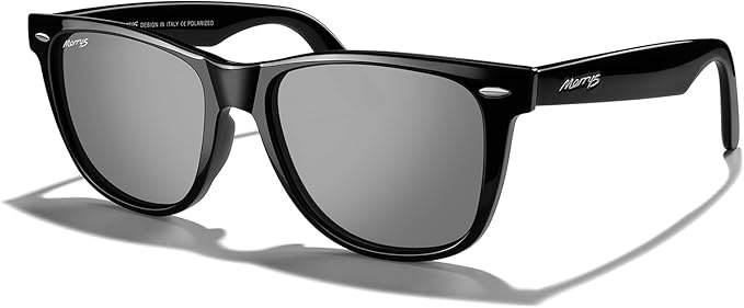 MERRY'S Classic Square Shape Polarized Sunglasses for Womens Mens Retro Designer UV400 Sun Glasses S6140