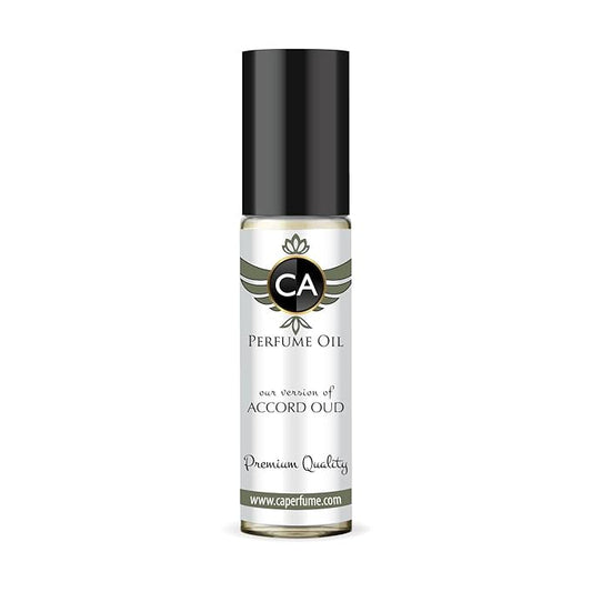 CA Perfume Impression of Accord Oud Unisex Fragrance Oil Amber Spicy Scent Long Lasting Perfumes for Women & Men Travel Size TSA Ready Mini Parfum Body Oil Roll-on 0.33 Fl Oz 10ml